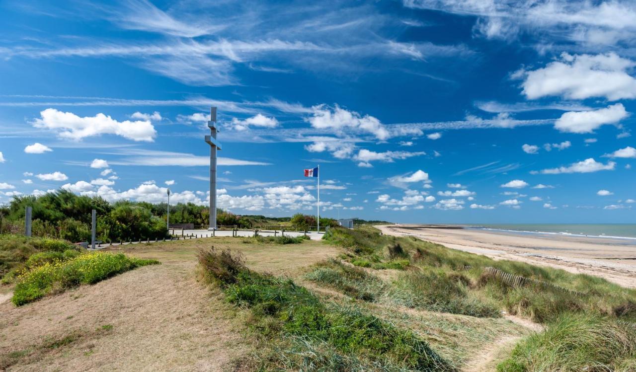 Jardin - A 50M De La Plage - Wifi - Parking Courseulles-sur-Mer Buitenkant foto